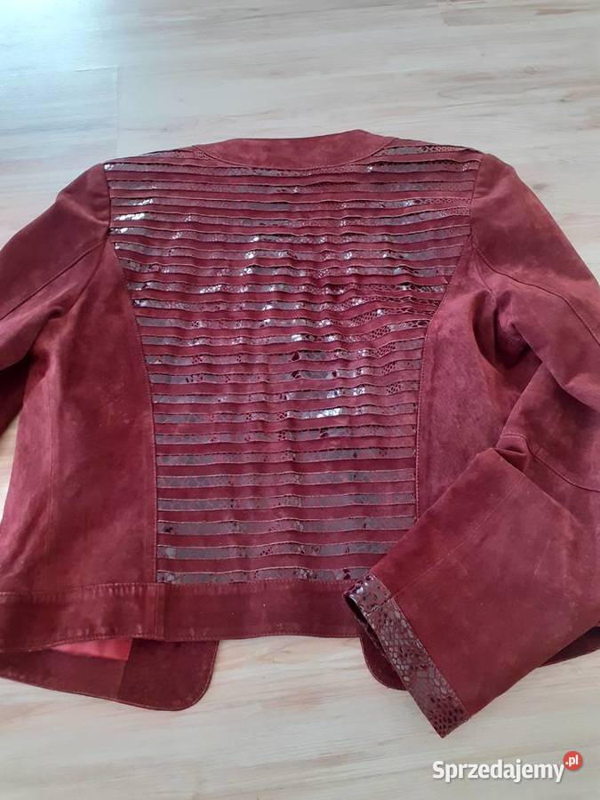 kurtka skórzana zamszowa nowa Rozmiar 38(M) Gdańsk