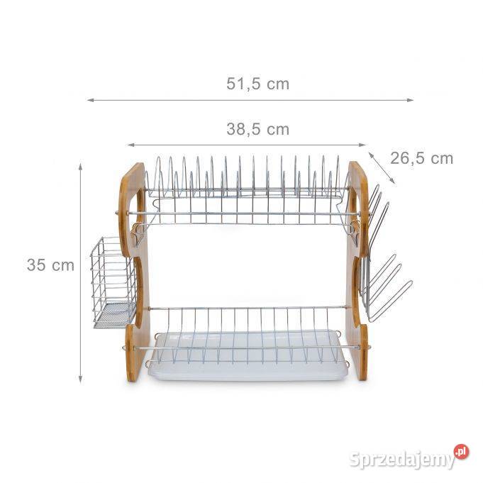 Dwupoziomowa suszarka do naczyń Białystok