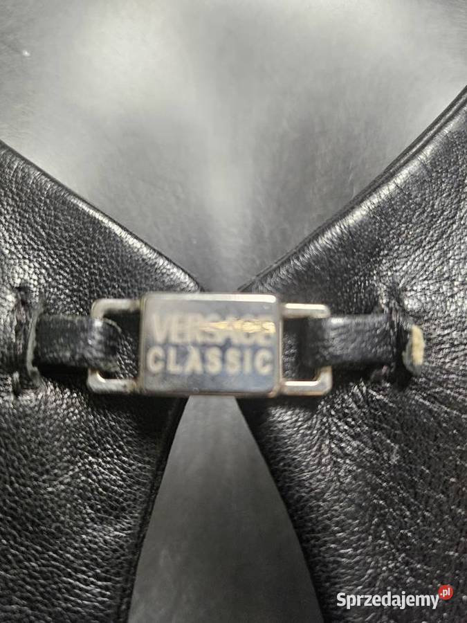 Kurtka skora naturalna versacze Rozmiar 42(XL) małopolskie