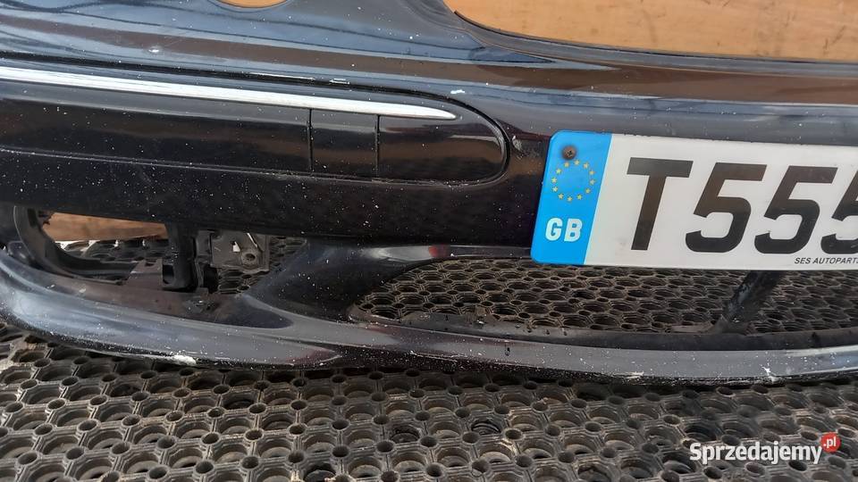 MERCEDES W203 AMG ZDERZAK PRZÓD HALOGEN Zbierkowo