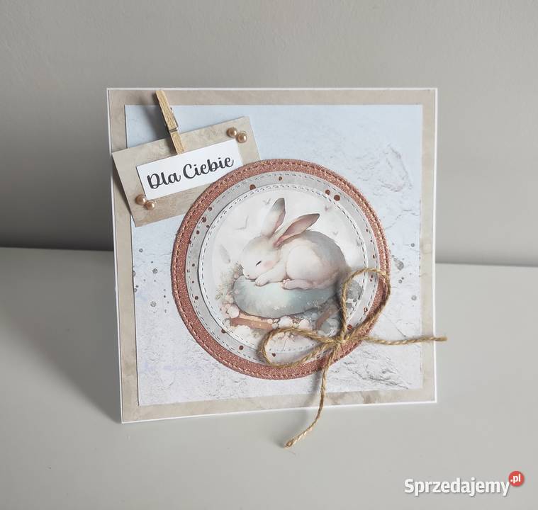 Kartka okolicznościowa ręcznie robiona z Łódź