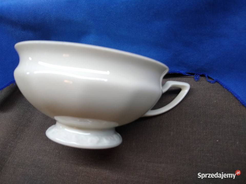 Filiżanka herbata Rosenthal Biała Maria US Zone Kalisz