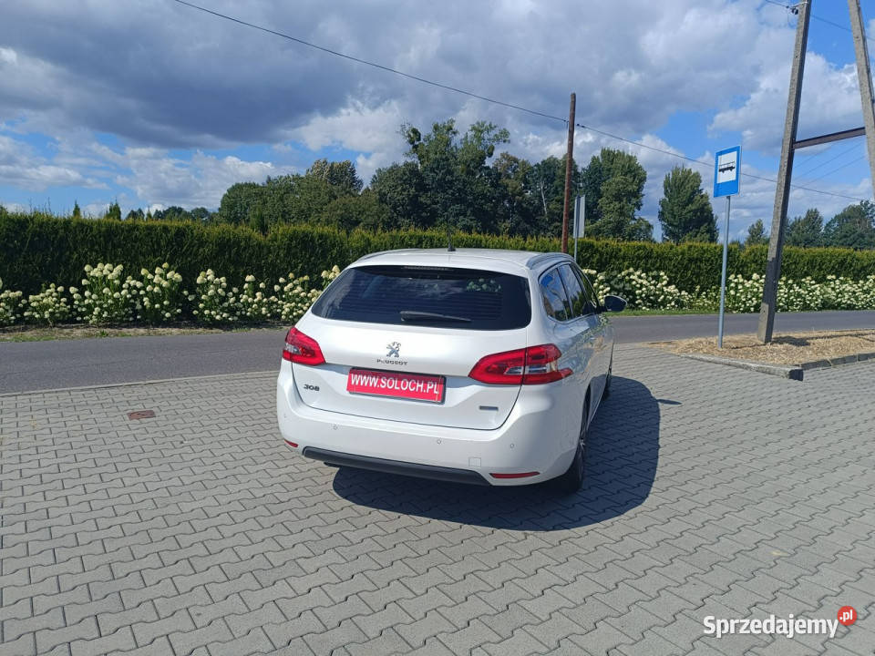 Peugeot 308 20BHDi 150 Navi 2xKlimatr Automat światła do jazdy dziennej Goczałkowice-Zdrój