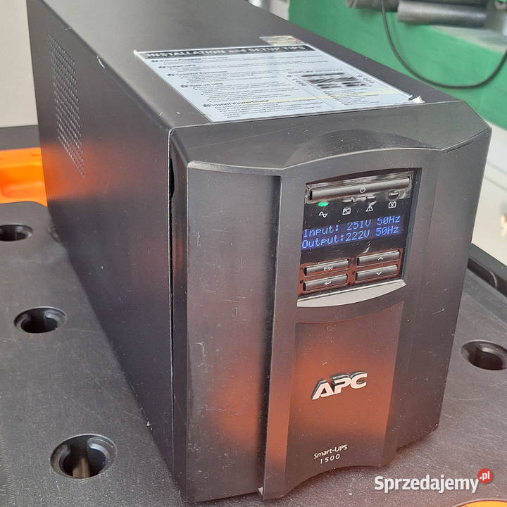 APC SmartUPS 1500VA Tower zasilacz awaryjny Pozostałe
