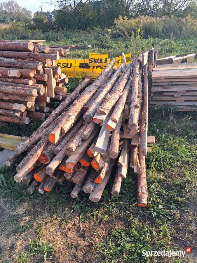 Stęple budowlane długie 3 metry małopolskie