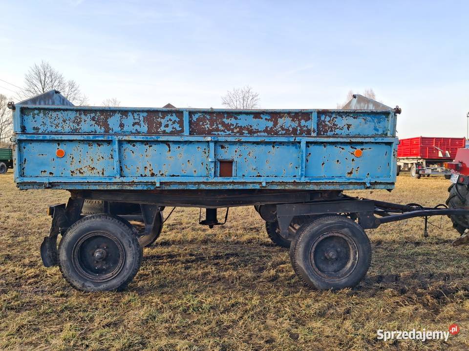 Przyczepa wywrotka d47 nieuszkodzony Rzgów