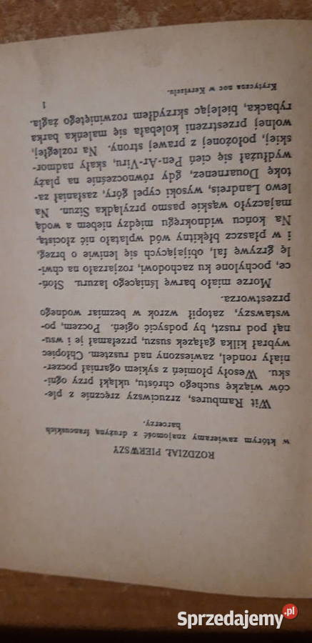 KRYTYCZNA NOC W KERVIZELU DELSUC1932 skauting wielkopolskie