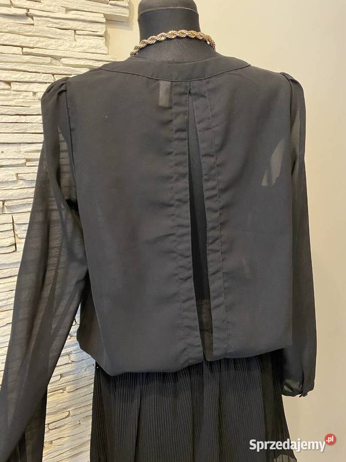 czarna przezroczyta bluzka only Bluzki i koszule Częstochowa