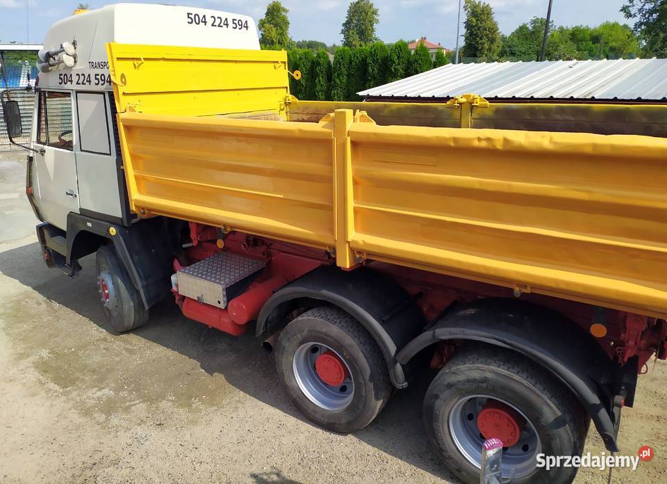 Steyr 6x4 wywrotka 3stronna resor manualna nie Gorzyce sprzedam
