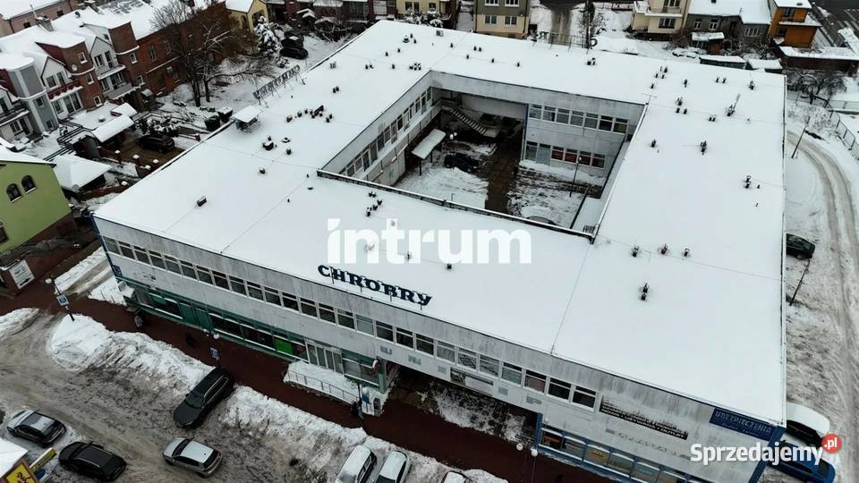 Działka z pawilonem Handlowym Chełm