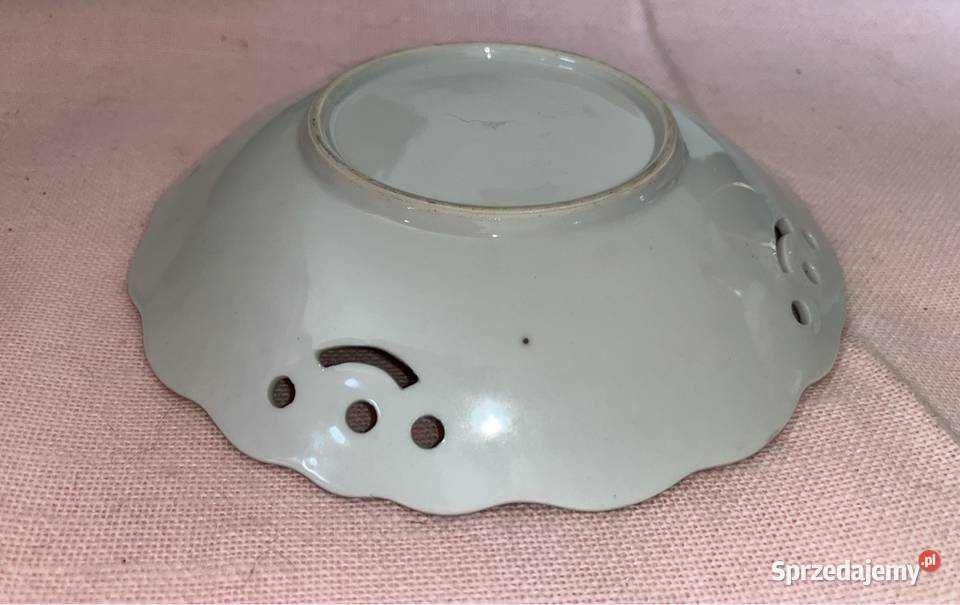 Miseczka z różami Opalizowana porcelana Z Gdańsk sprzedam