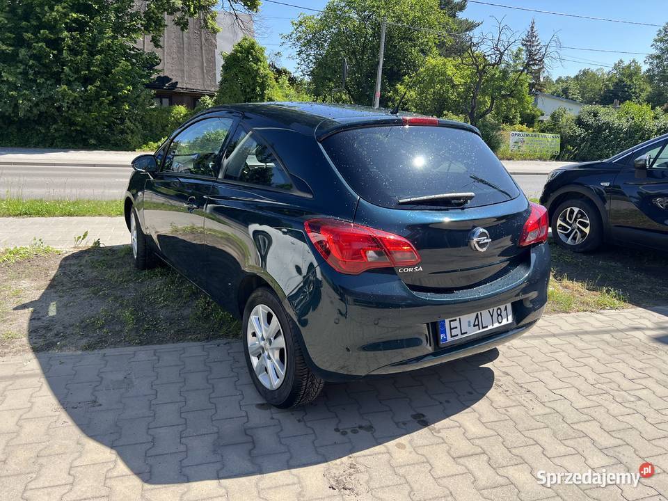 Opel corsa E malutki przebieg super stan i benzyna łódzkie Łódź