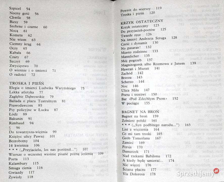 Wiersze i poematy Władysław Broniewski Rok wydania 1973 Pozostałe Chełm