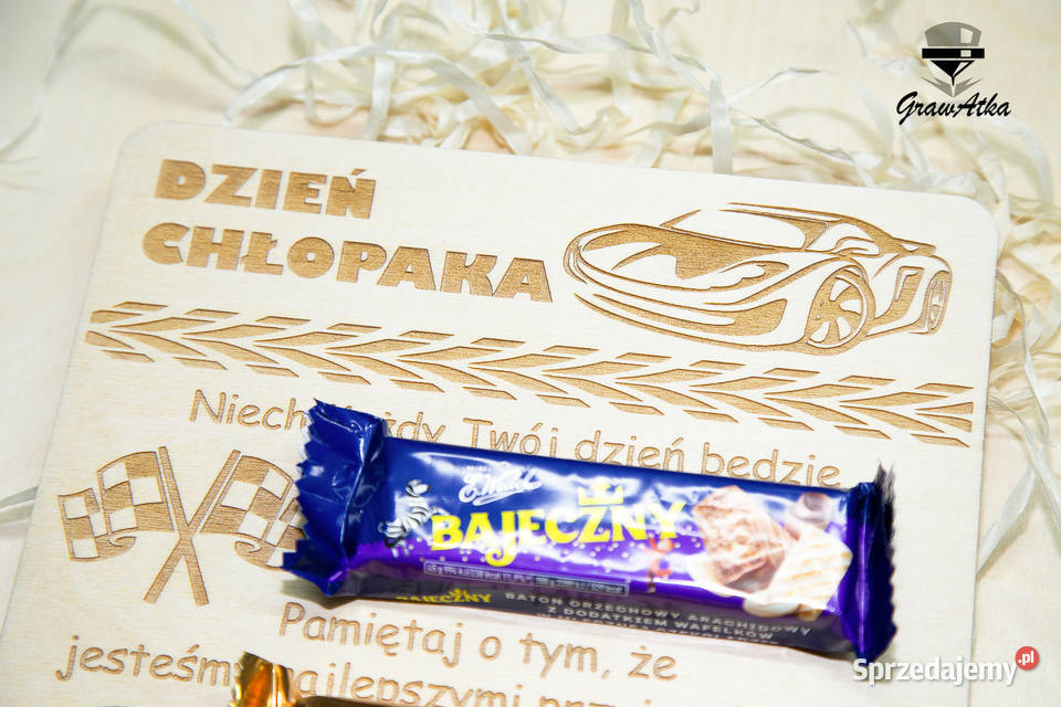 Tabliczka Na Słodycze Prezent na DZIEŃ CHŁOPAKA Kłomnice