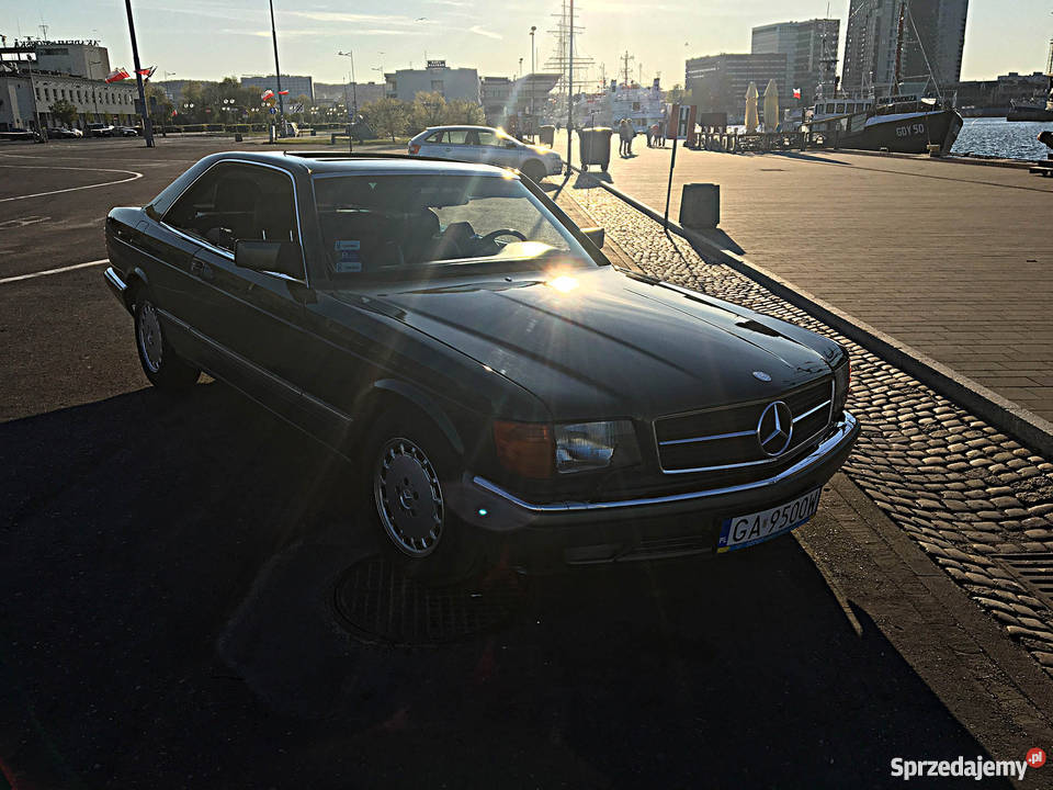 MercedesBenz 500 Sec W126 Sec stan pomorskie Gdynia