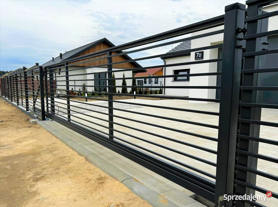 Furtka 110x150 GOLD 28 bramy przęsła ogrodzenie Ostrów Wielkopolski