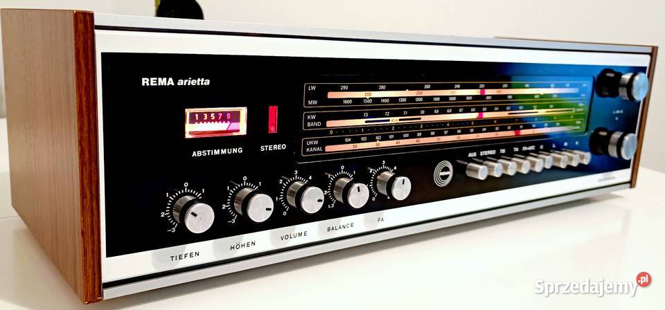 Amplituner Stereo Vintage REMA Arietta 734 Leszno