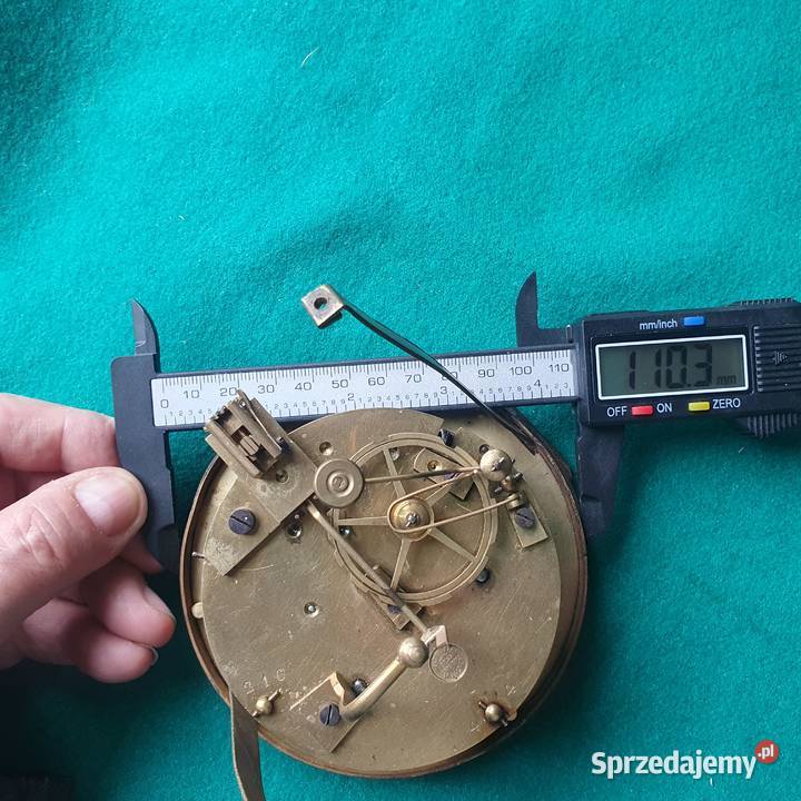 Sprawny mechanizm do zegara Francuskiego Wrocław