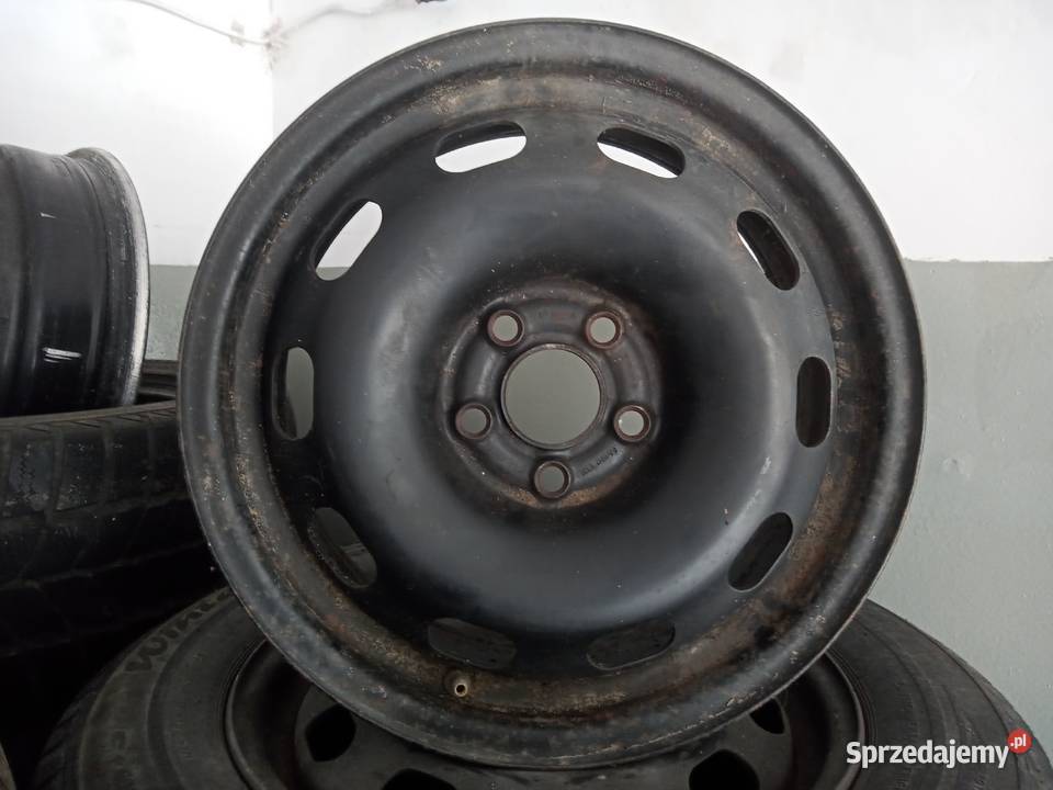 Koło stalowe 15 5x100 ET38 Golf 4 Leon Toledo Koła i felgi Sandomierz sprzedam