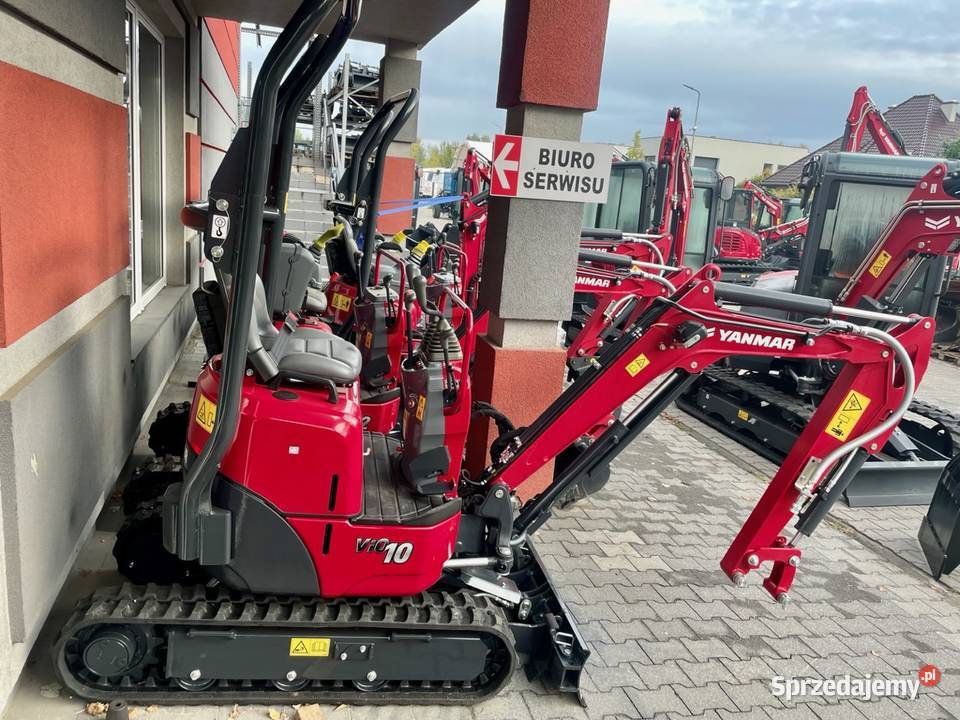 Minikoparka YANMAR ViO102A LEASING Bobcat Kubota Łódź