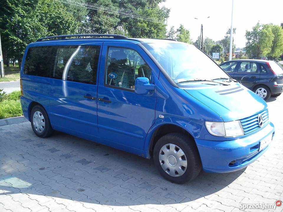 Mercedes Vito 23 D 8 Osobowy niebieski Rawa Mazowiecka sprzedam
