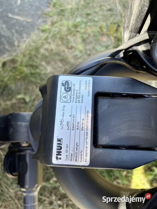 Thule EasyFold 931 bagażnik rowerowy na hak 2 Kępno