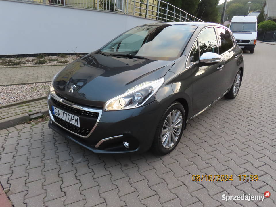 PEUGEOT 208 SALON POLSKA I WŁAŚCICIEL 15 benzyna pomorskie Gdynia