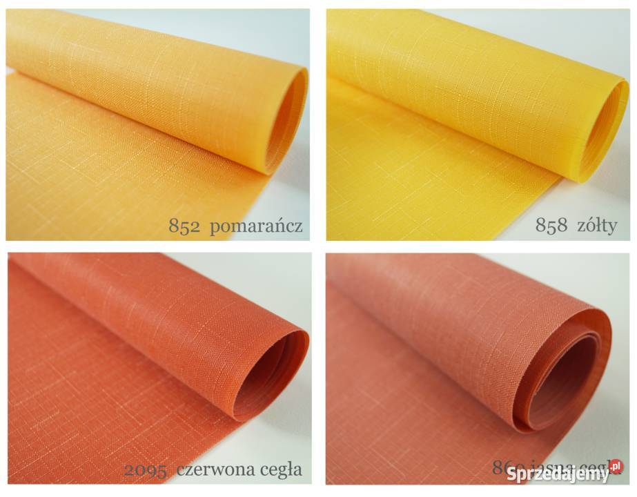 Tkanina materiał na rolety do rolet wewnętrznych Lublin