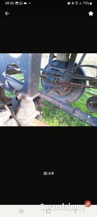 Przyczepa rolnicza HK8 wywrotka 8T nieuszkodzony Malbork sprzedam