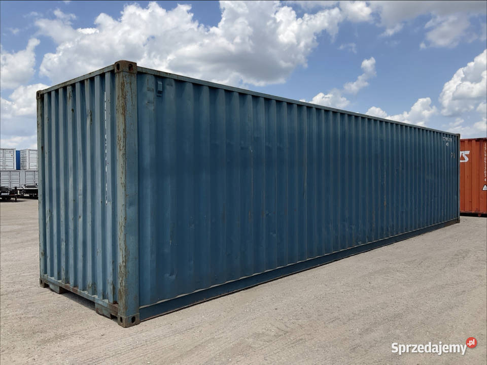 Kontener morski 40 DVHC 12 metrowy magazyn Magazynowanie sprzedam