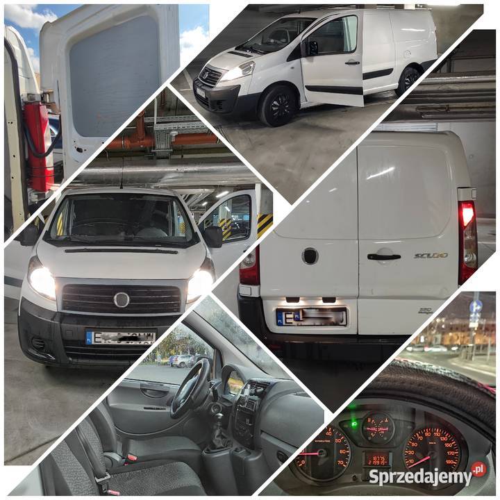 Fiat Scudo LONG 130 multijet dostawczak 20 Fiat Poznań