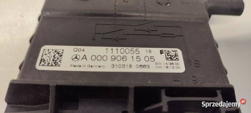 MERCEDES GLC W253 KLEMA PLUSOWA A0009061505