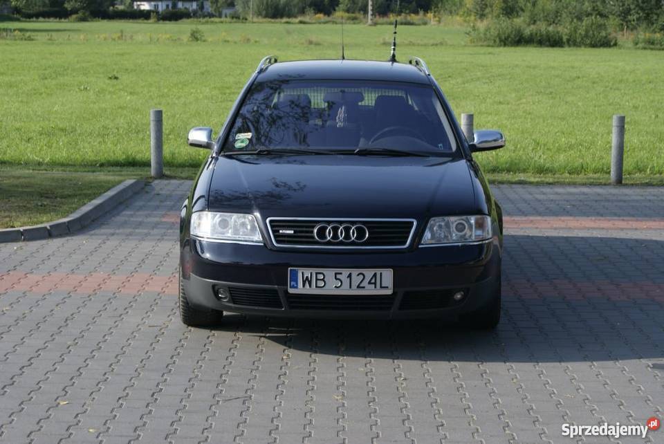 Audi A6 24 V6 kombi 2001 LPG relingi dachowe Tłuszcz