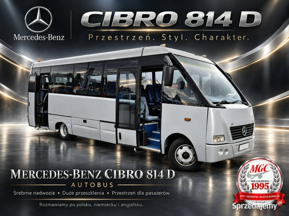 Mercedes Mediano CIBRO Vario Cibro 814D 33 Rok produkcji 2006 Łaziska Górne