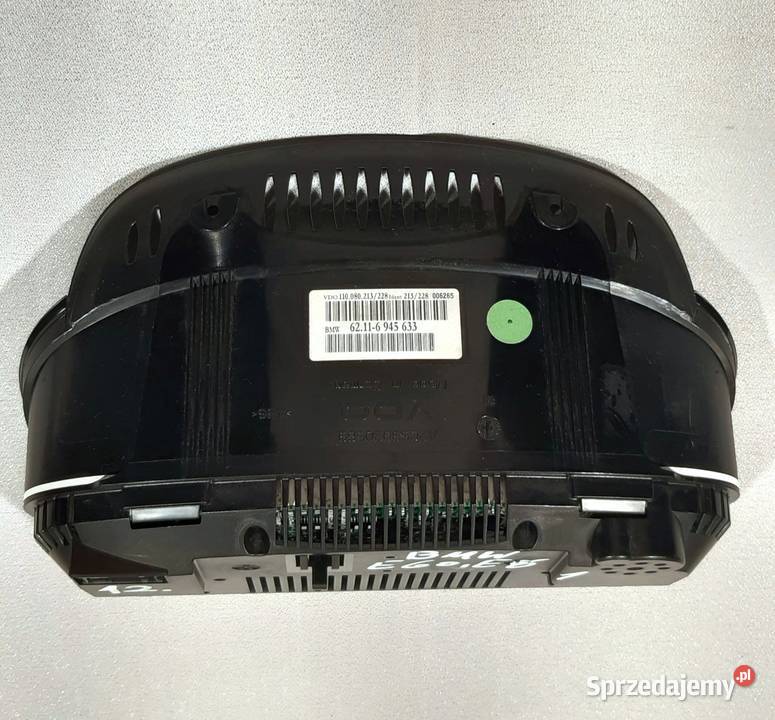 LICZNIK ZEGARY BMW E60 E61 25 30D 62116945633 Mielęcin