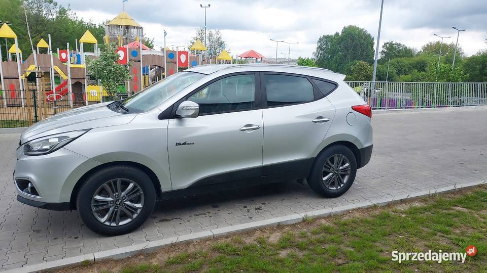 Hyundai ix35 17 crdi 2014 lift led bezwypadkowy Rok produkcji 2014 Białystok