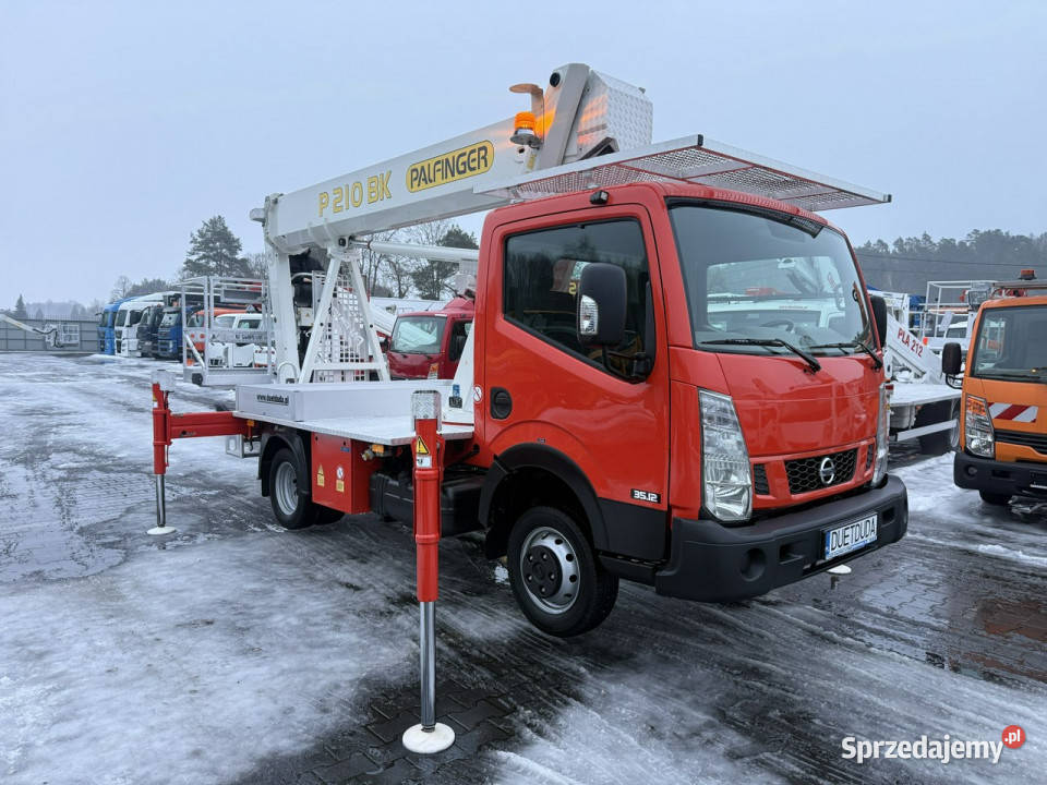 Nissan Cabstar Zwyżka Podnośnik Koszowy ABS świętokrzyskie Widełki sprzedam