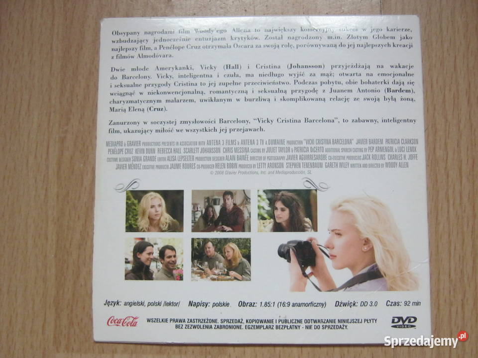 DVD Vicky Cristina Barcelona Szczecin