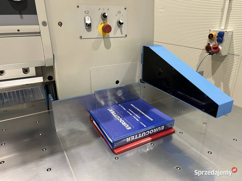 Gilotyna do papieru Eurocutter 1150 SMonitor SP Radom