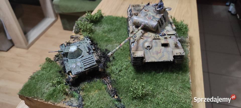 Diorama bitwy na Łuku Kurskim Modelarstwo Kościan sprzedam