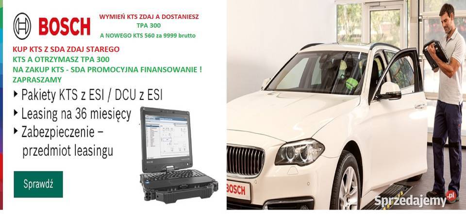 KTS 960 tester Bosch Demo śląskie Bielsko-Biała
