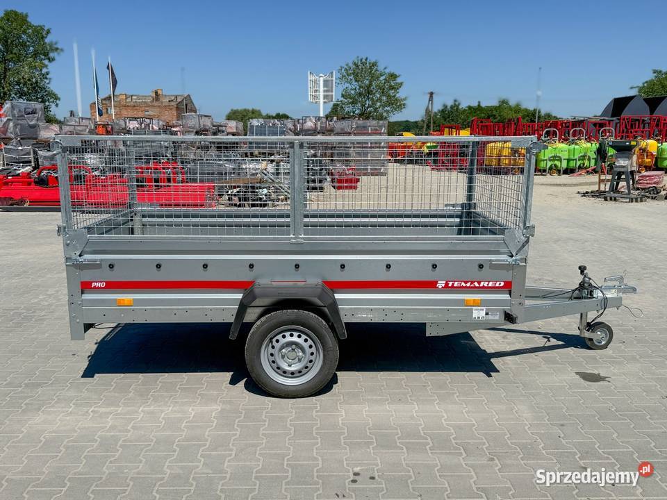 Przyczepa TEMARED PRO 2612 przyczepka burtowe Wągrowiec