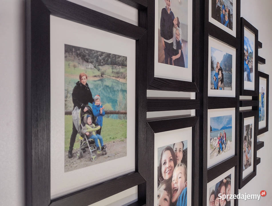 Drewniana Multirama Ramka na 10 zdjęć 15X21 Wrocław