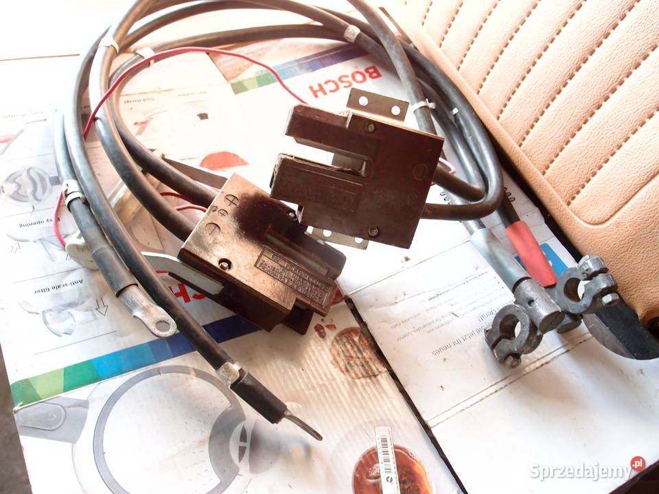 Przełącznik akumulatora 1224 TGL produkcja PRL ciężarowe łódzkie Łódź