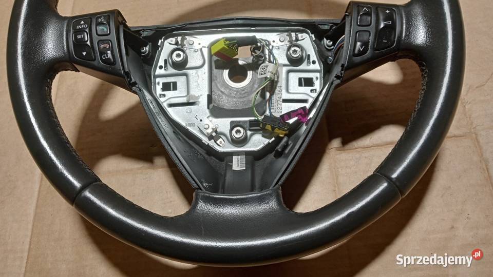 SAAB 93 II KIEROWNICA MULTIFUNKCJA SKÓRA Pozostałe Zbierkowo