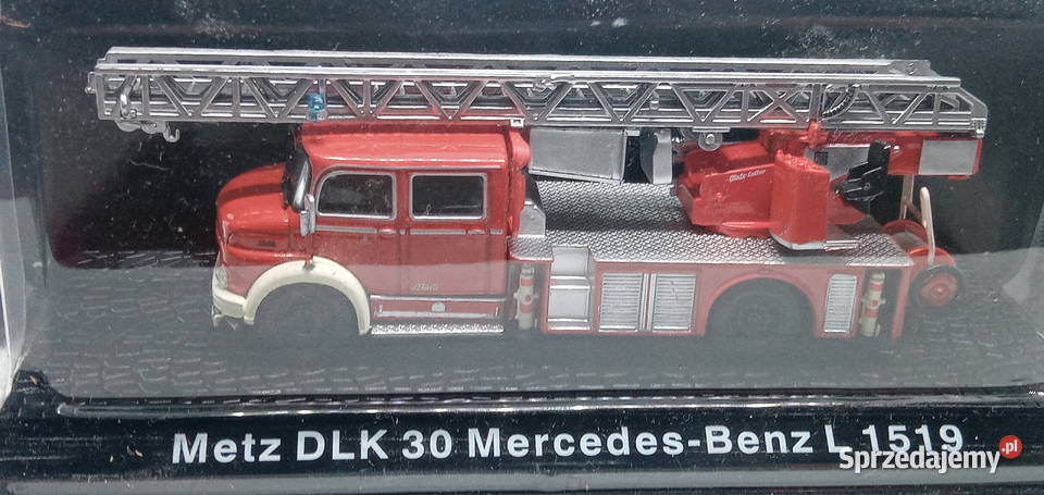 Metz DLK 30 Mercedes Benz L1519 172 DeAgostini 2 Radłów