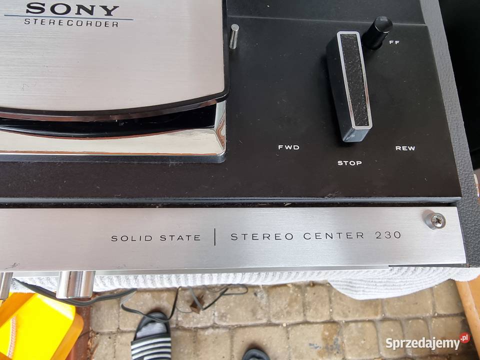 szpulowiec z kolumnami solid state stereo centre śląskie Chełm Śląski