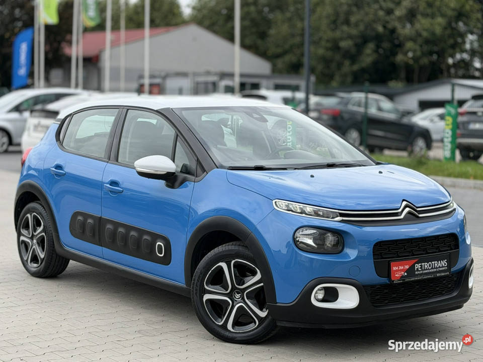 Citroen C3 12 83 LED Nawigacja Asystent Pasa elektrochrom. lusterko wst. C3 Mrągowo