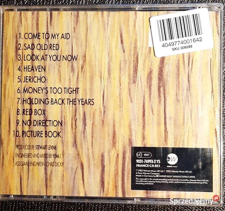 Wspaniały Album CD SIMPLY RED Picture Book CD Katowice