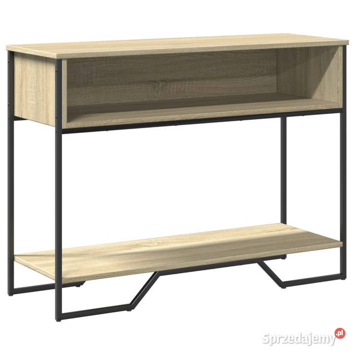 Stolik konsolowy dąb sonoma 100x35x745 WM848530 Stoły